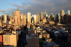 21 One Worldwide Plaza, 48th St, Morgan Stanley Building, One Astor Plaza, Bank Of America, New York Times, The Orion Before Sunset From New York Ink48 Hotel Rooftop Bar.jpg